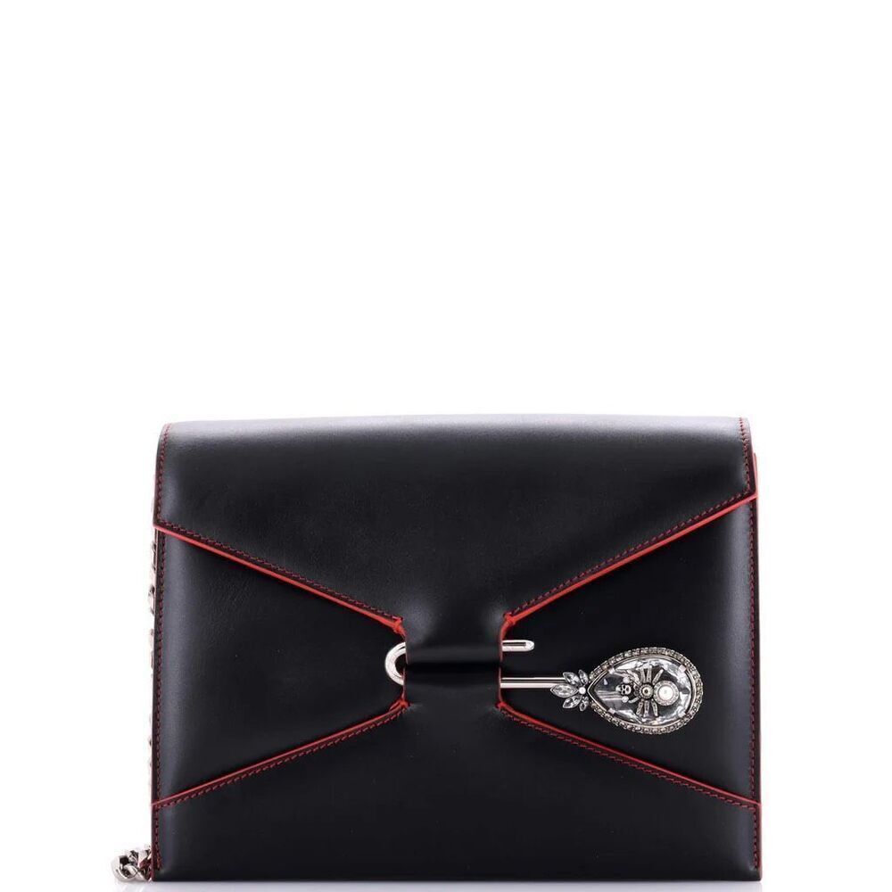 ALEXANDER MCQUEEN | pin envelope shoulder bag with box